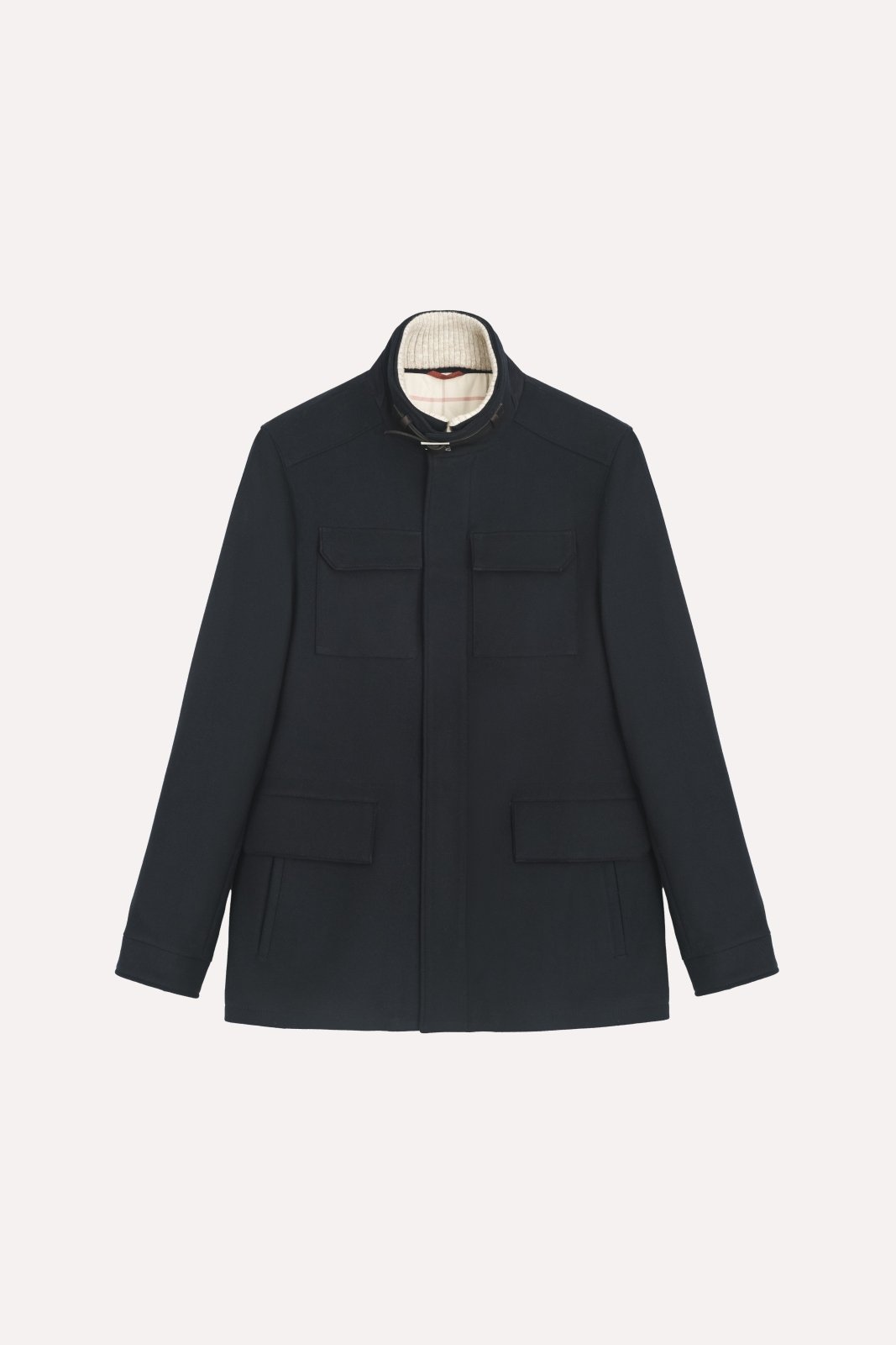 Midnight Navy Utility Jacket - ADAMO