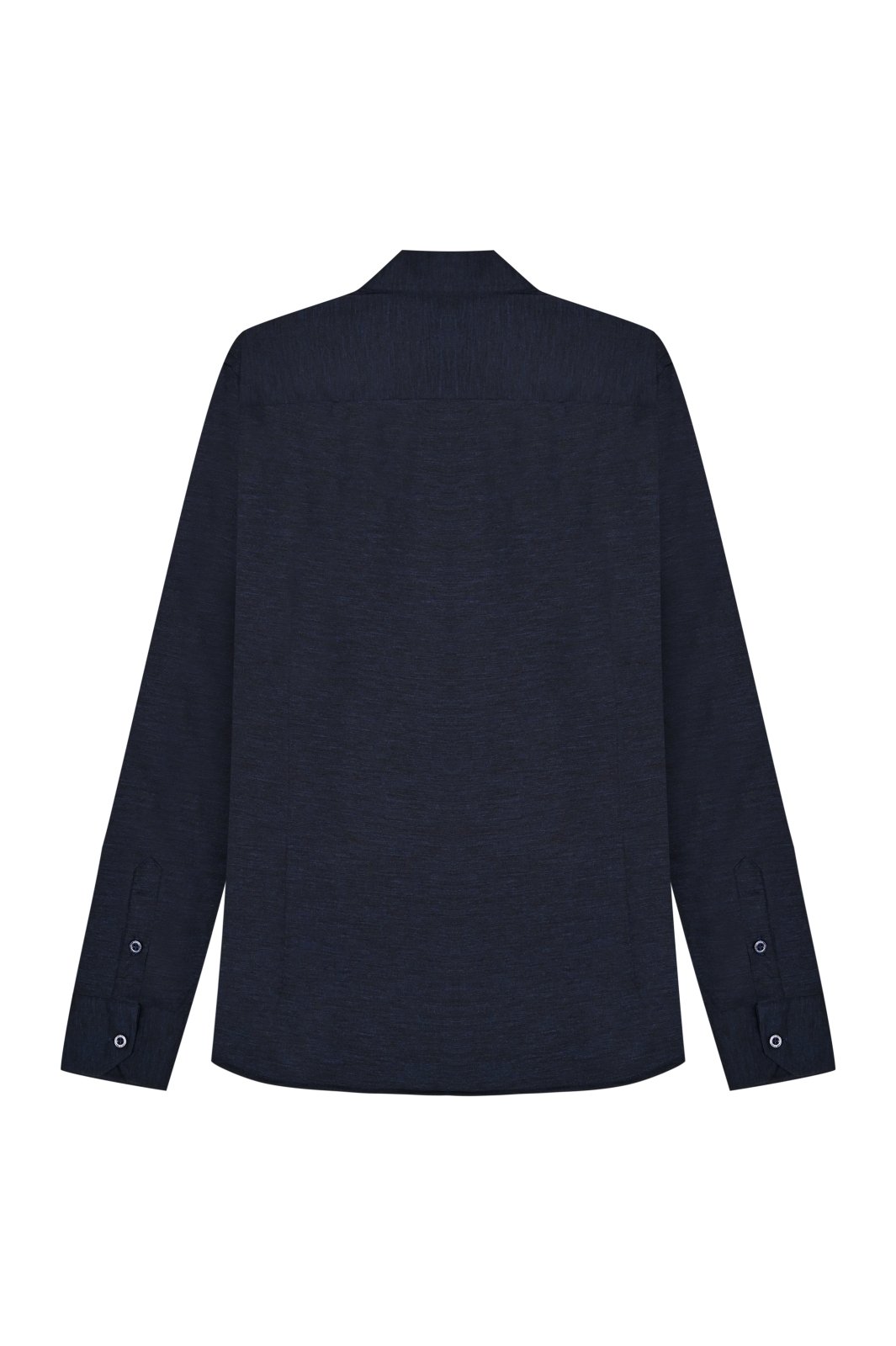 Midnight Navy Wool Polo - ADAMO