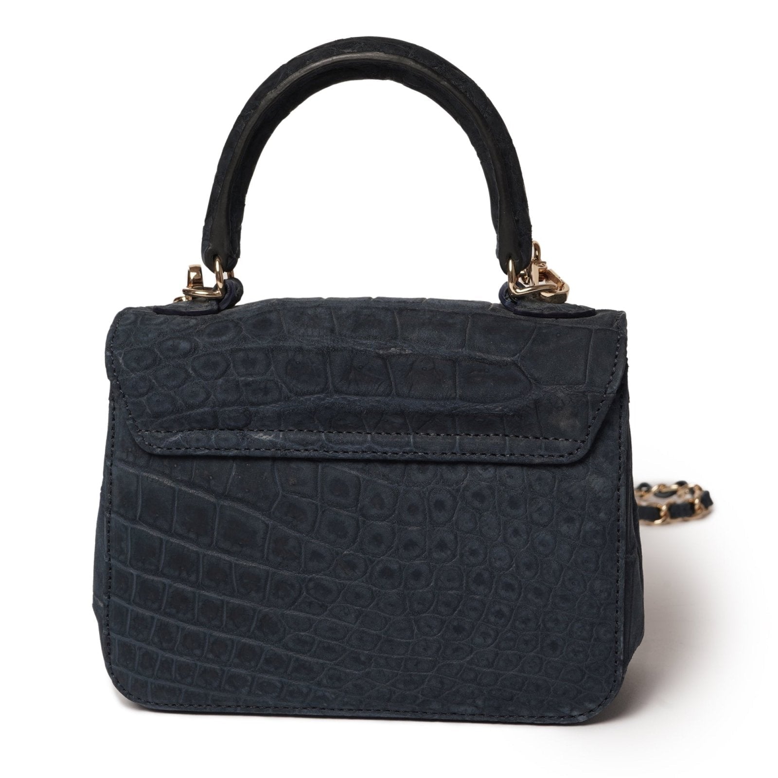 Midnight Ocean Croco Purse - ADAMO