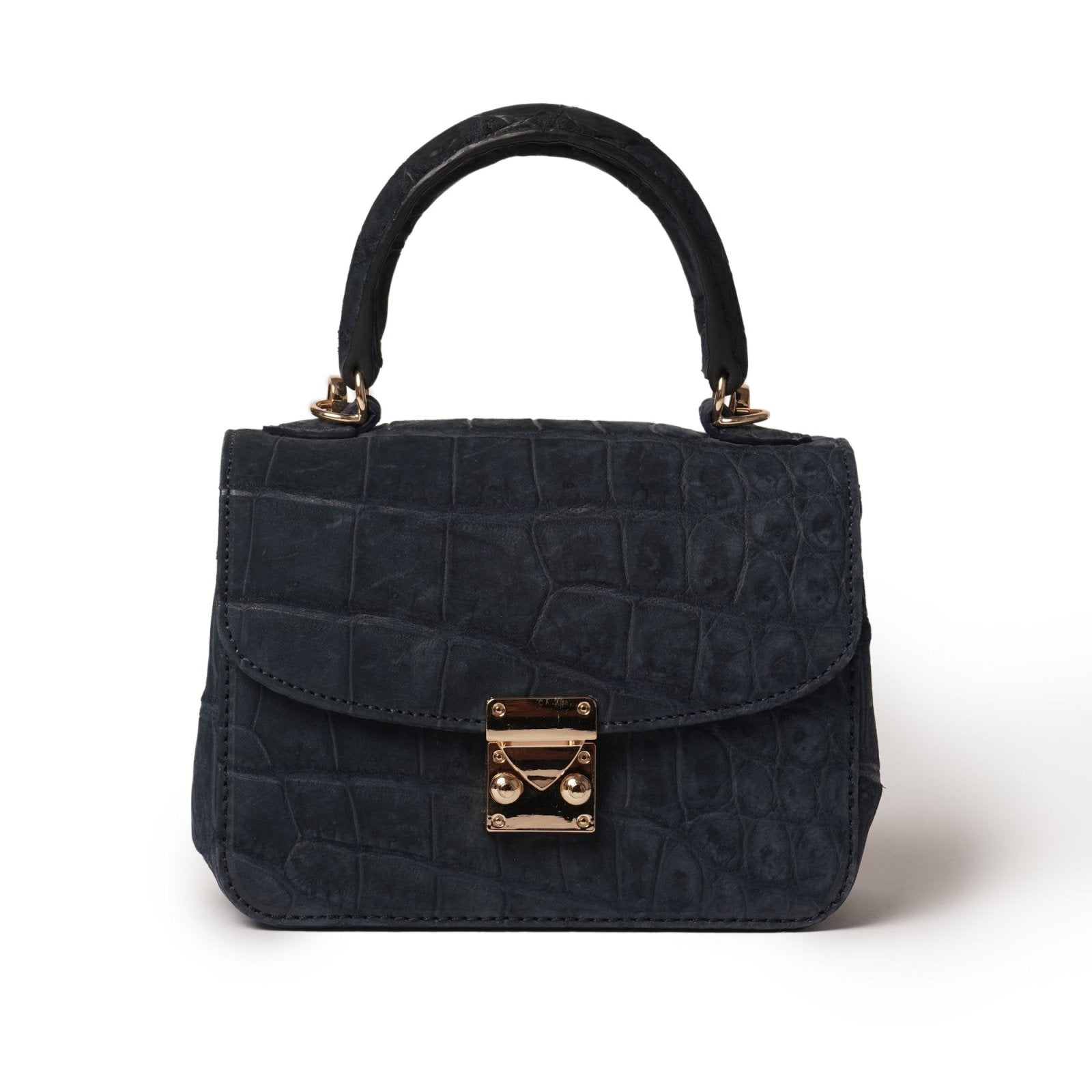 Midnight Ocean Croco Purse - ADAMO