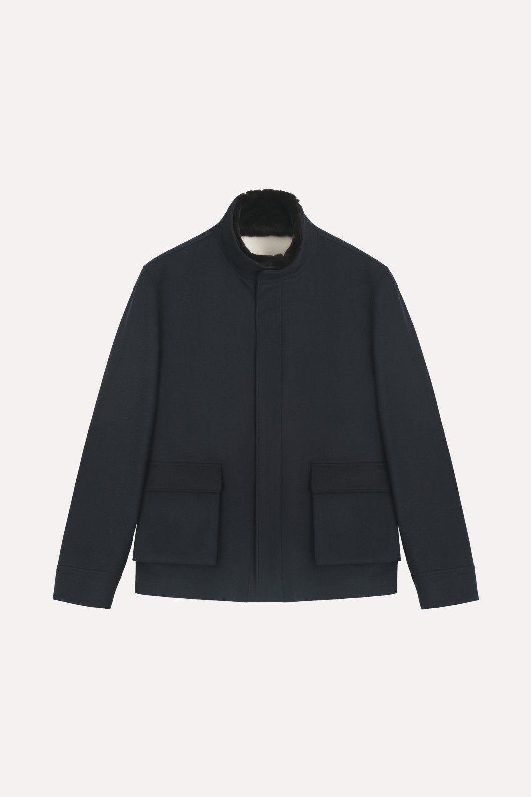 Midnight Wool Field Jacket - ADAMO