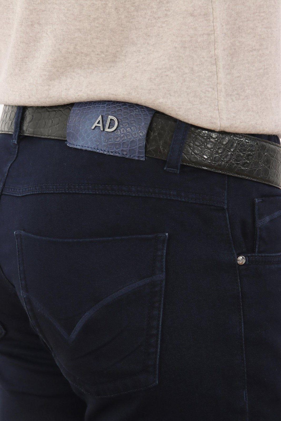 Navy Slim Fit Jeans - ADAMO