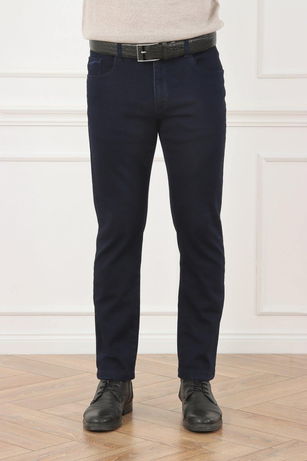 Navy Slim Fit Jeans - ADAMO