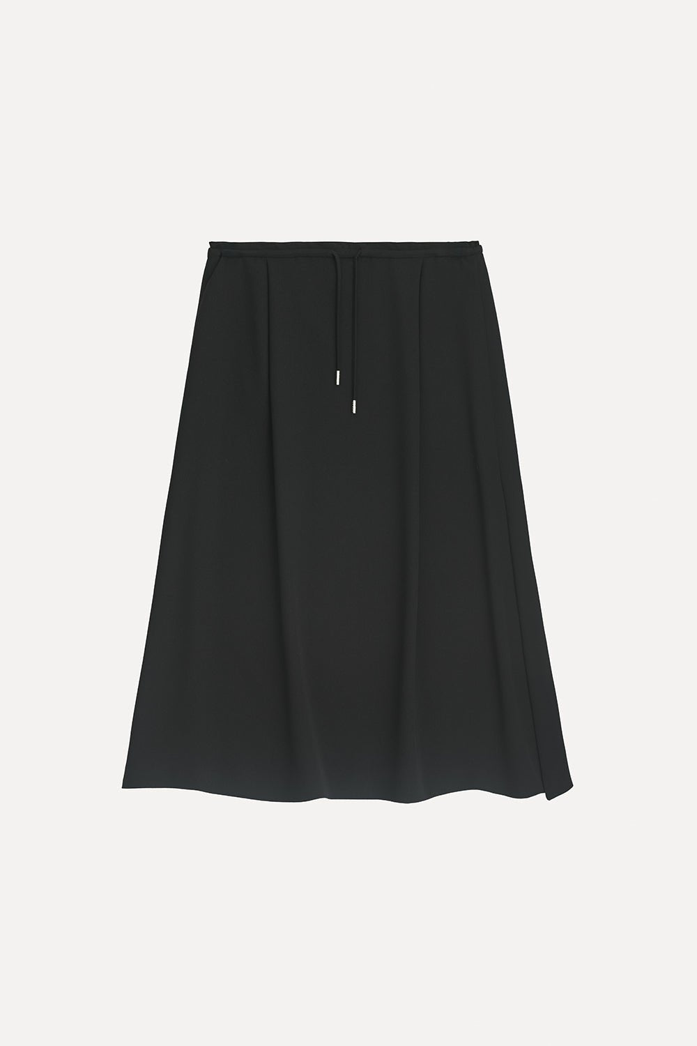 Noir Flow Midi Skirt - ADAMO