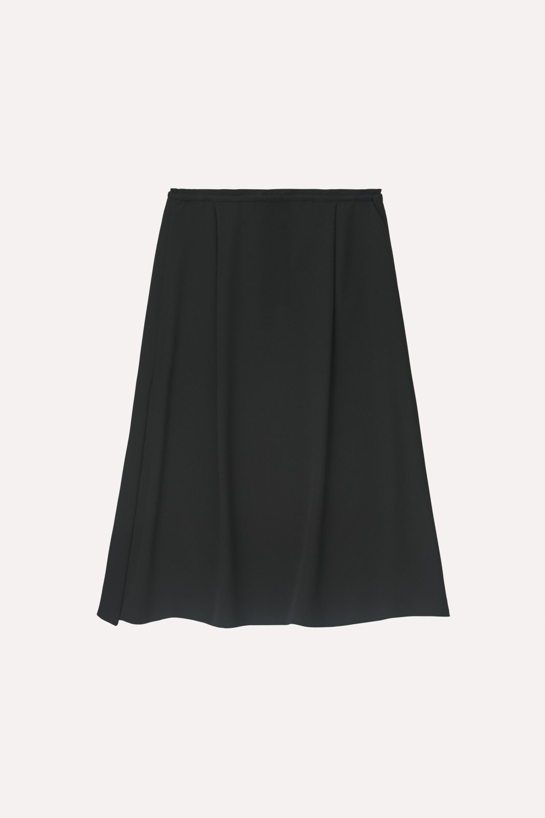 Noir Flow Midi Skirt - ADAMO