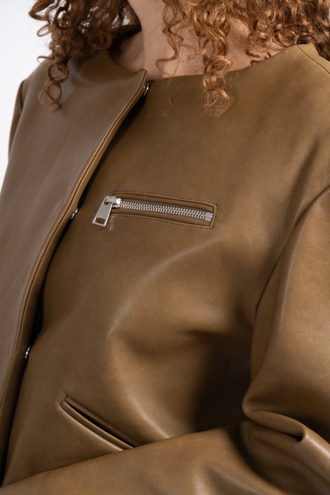 Oliva Leather Jacket - ADAMO