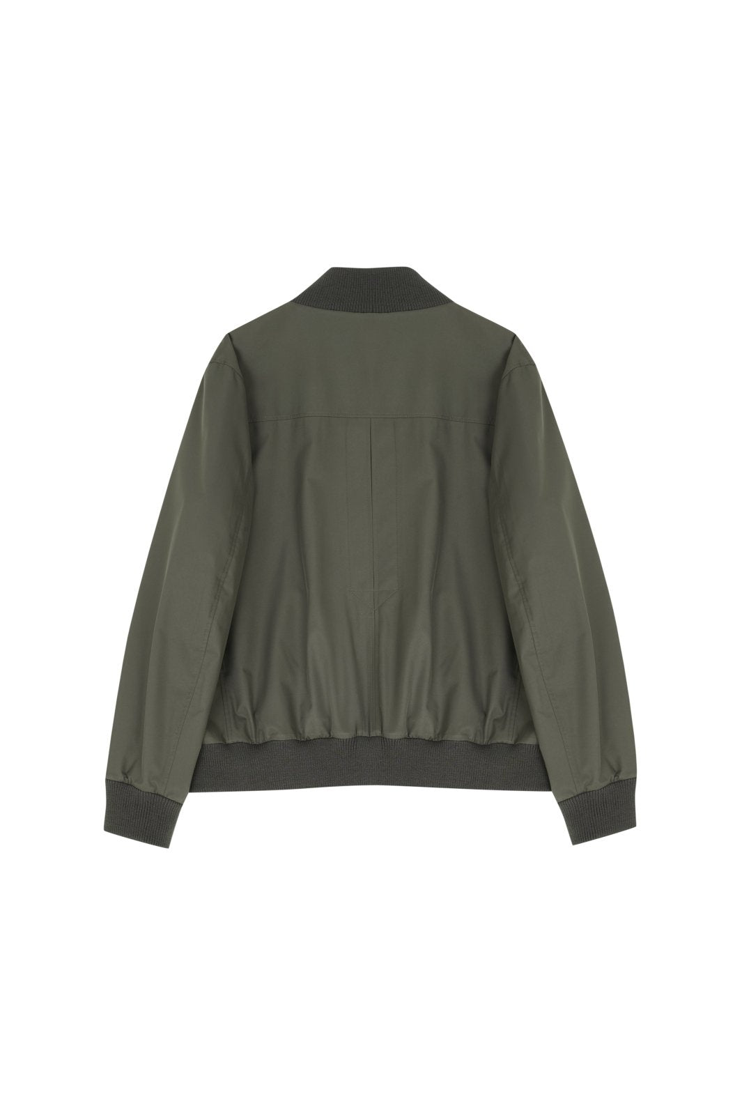 Olive Green Utility Bomber Jacket - ADAMO