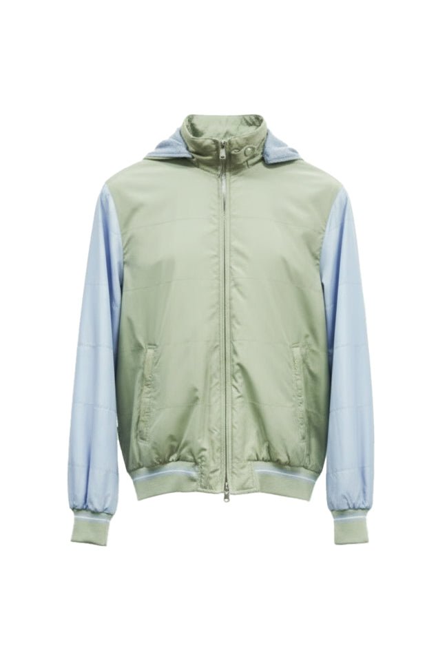 Olive Technical Bomber Jacket - ADAMO
