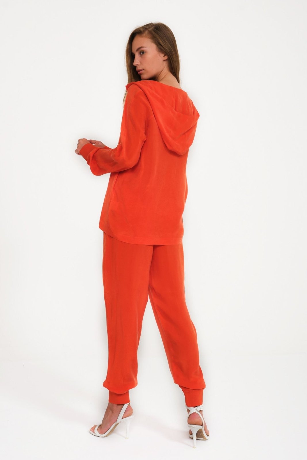 Orange Vegan Suit Set - ADAMO