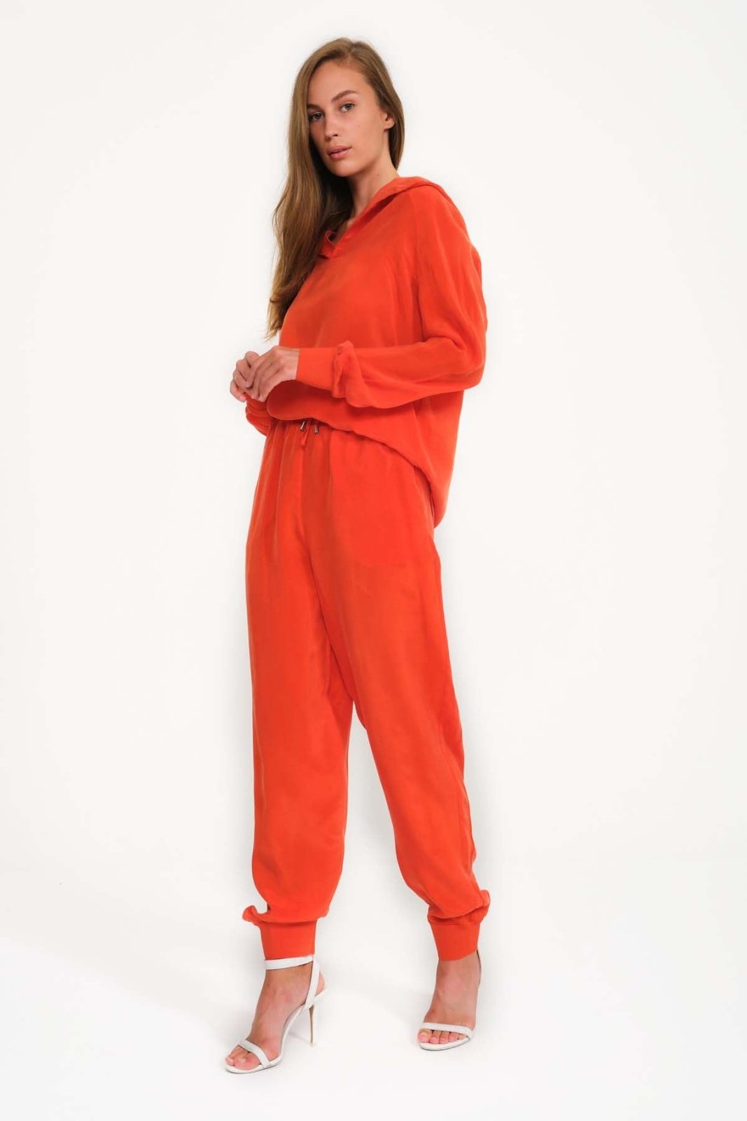 Orange Vegan Suit Set - ADAMO