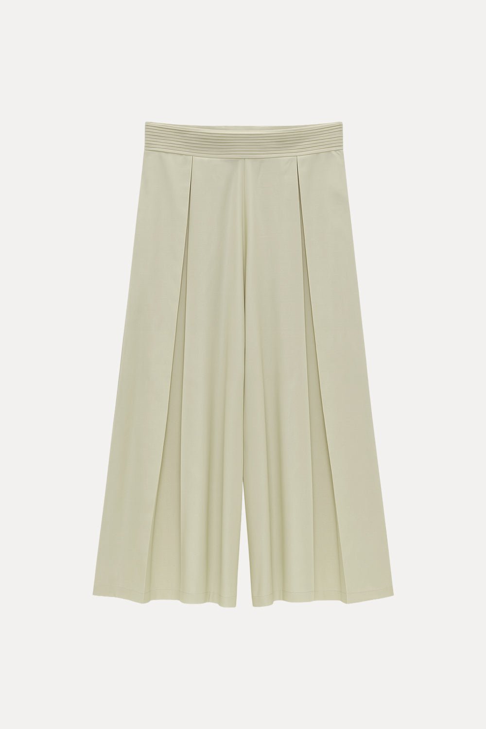 Pleated Wide Leg Culottes - ADAMO