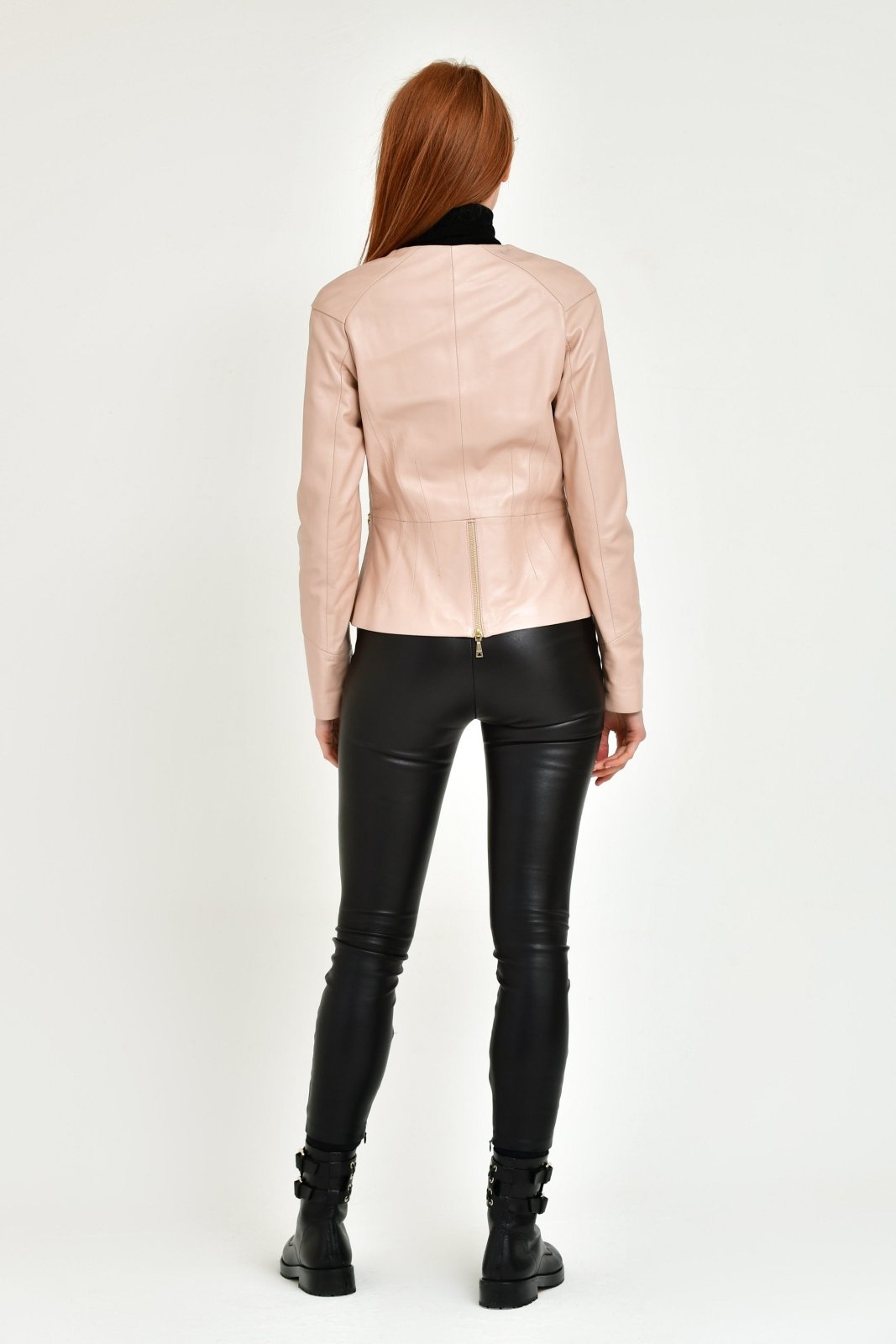 Powder Leather Jacket - ADAMO