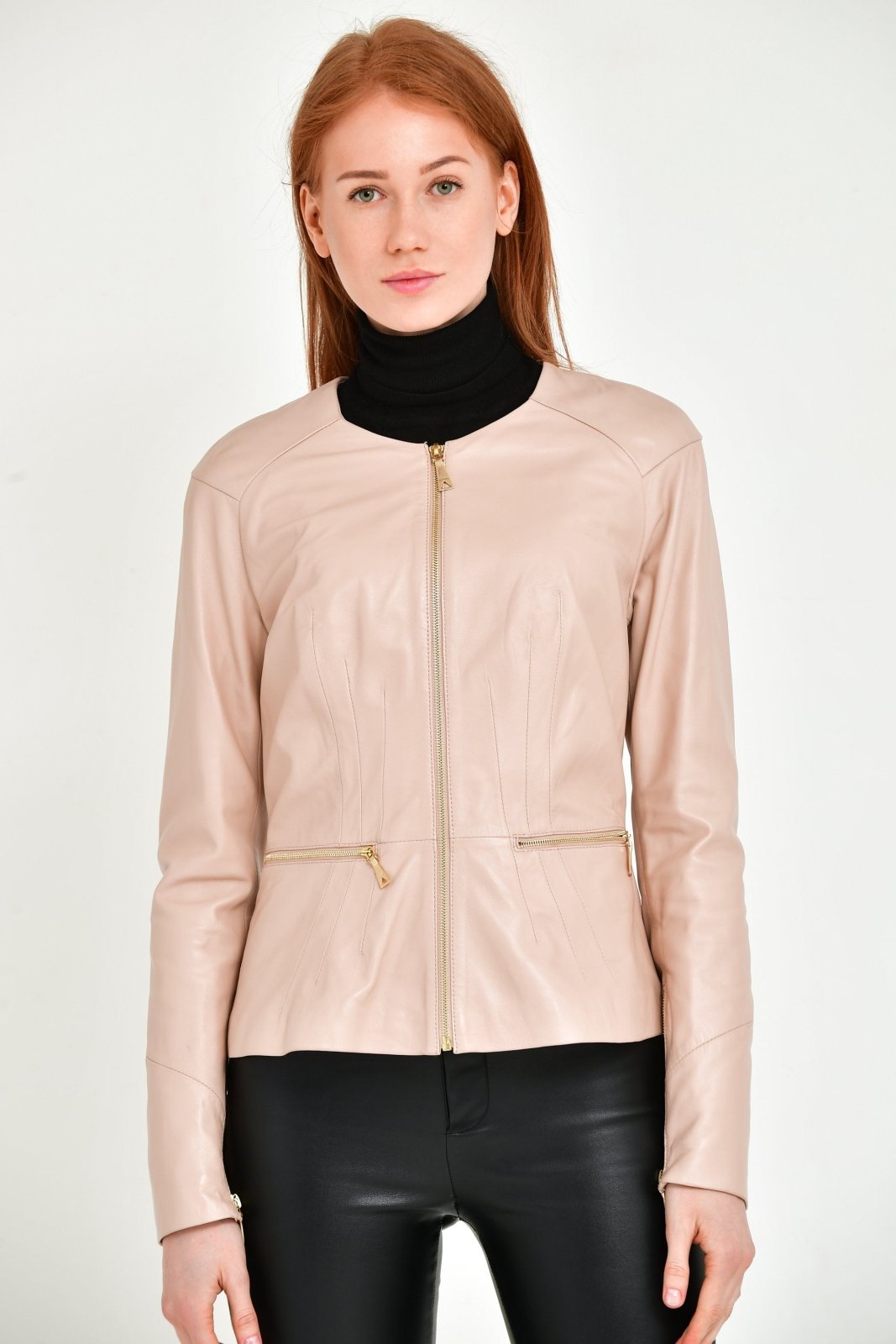 Powder Leather Jacket - ADAMO