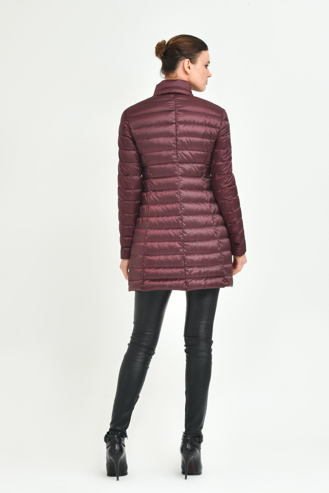 Red Puffer Coat - ADAMO