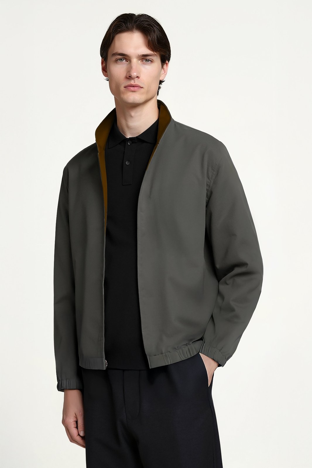 Reversible Technical Fabric Jacket - ADAMO