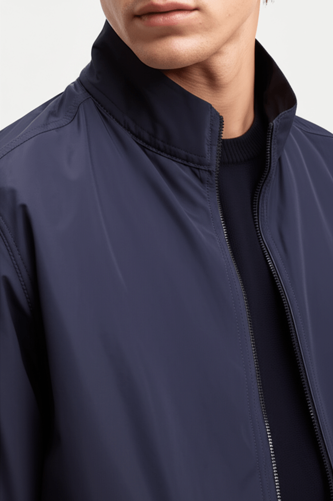 Reversible Technical Fabric Jacket - ADAMO