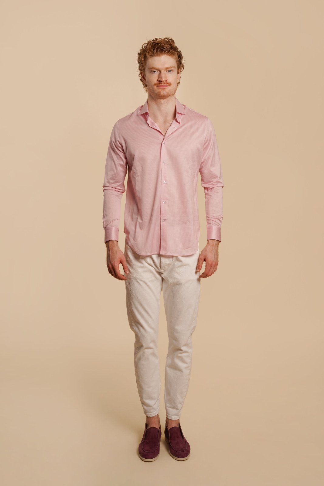 Rosewater Elegance Shirt - ADAMO