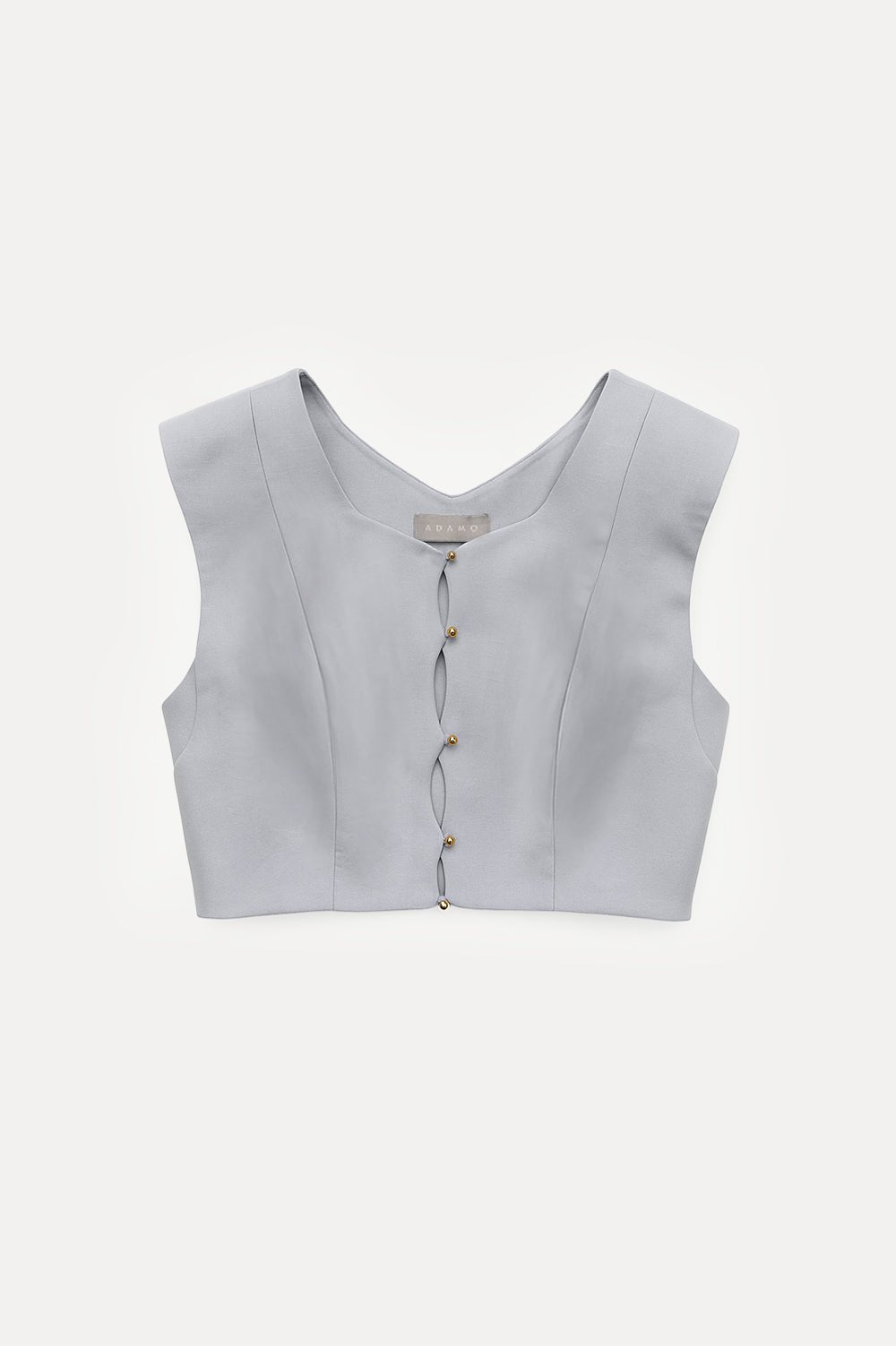 Saturn Sculpted Button Vest - ADAMO