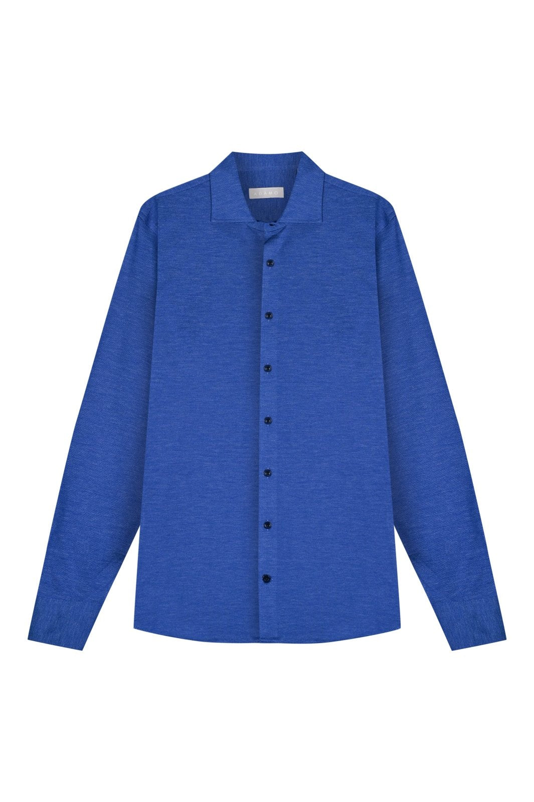 Sea Blue Cotton Shirt - ADAMO