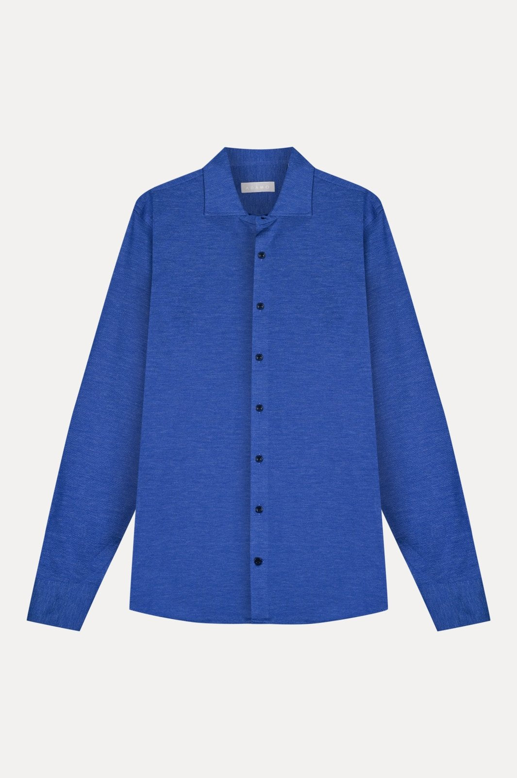 Sea Blue Cotton Shirt - ADAMO