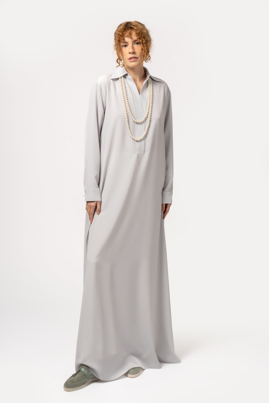 Serene Flowing Maxi Dress - ADAMO