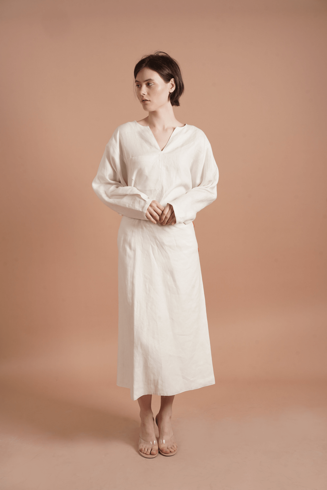 Serenity Linen Blouse - ADAMO