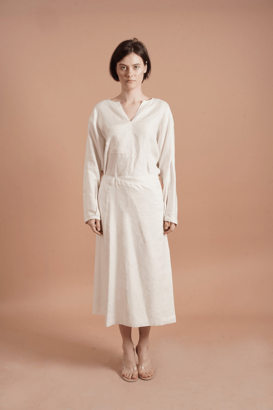 Serenity Linen Skirt - ADAMO