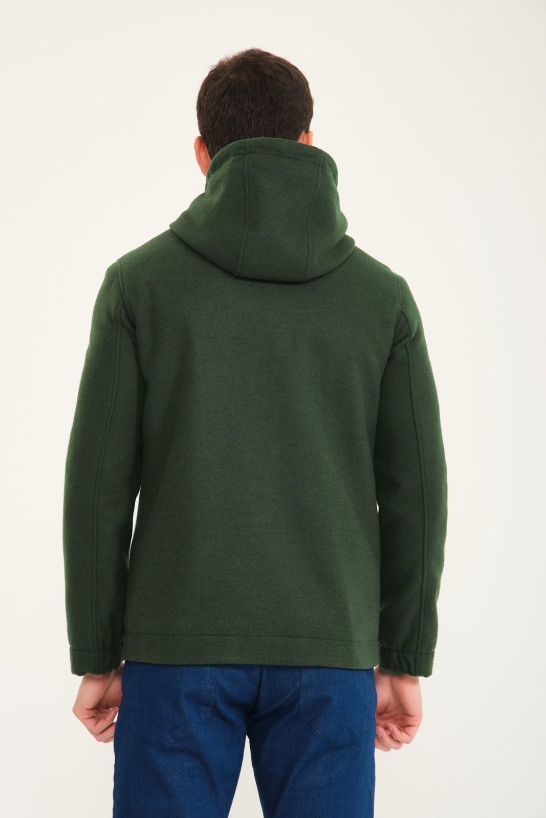 Sherwood Green Wool Coat - ADAMO