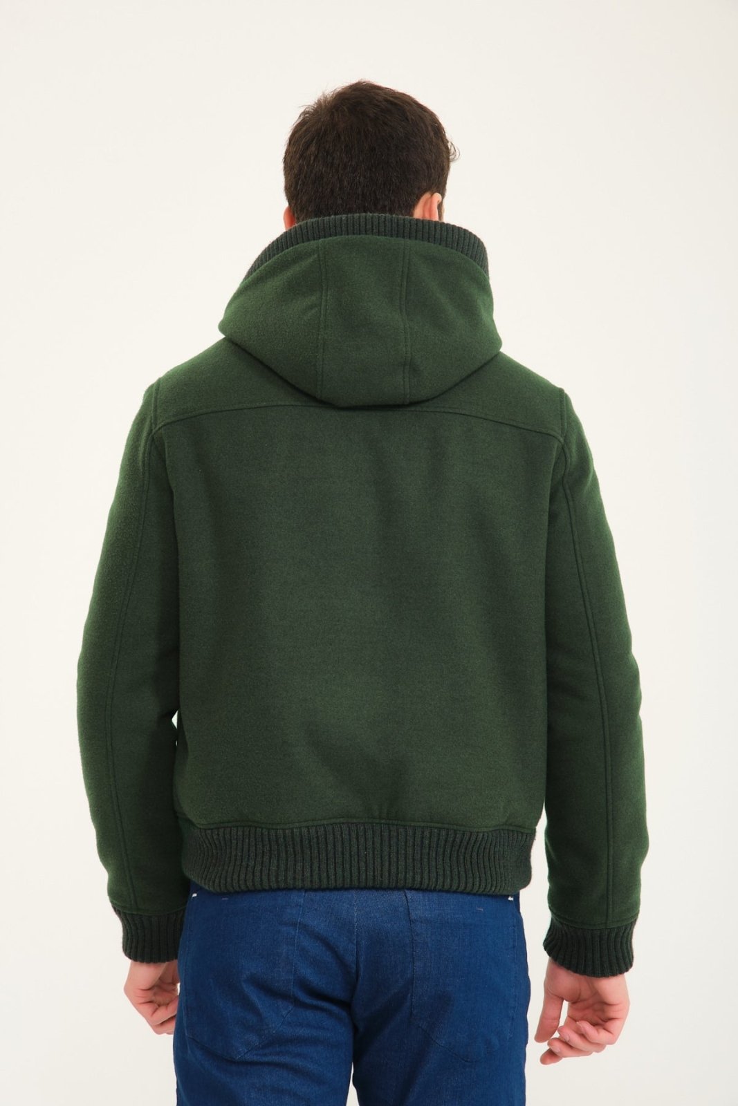 Sherwood Green Wool Jacket - ADAMO