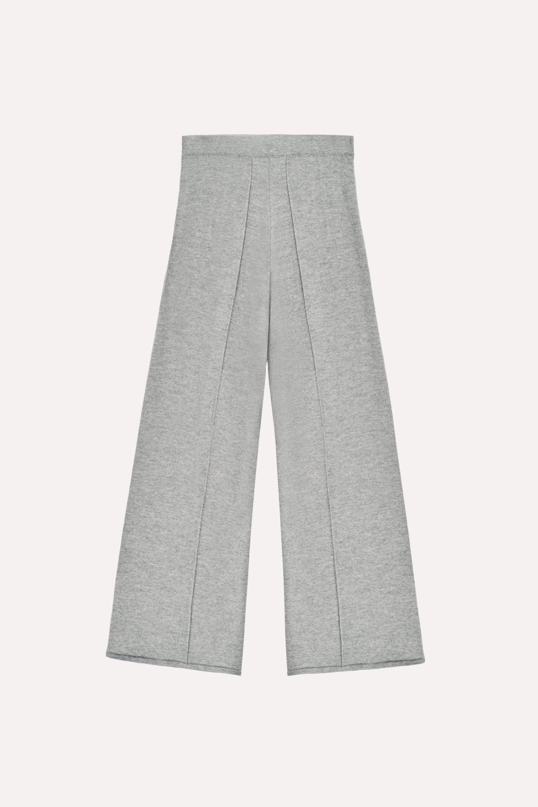 Silver Grey Wool Knit Set - ADAMO