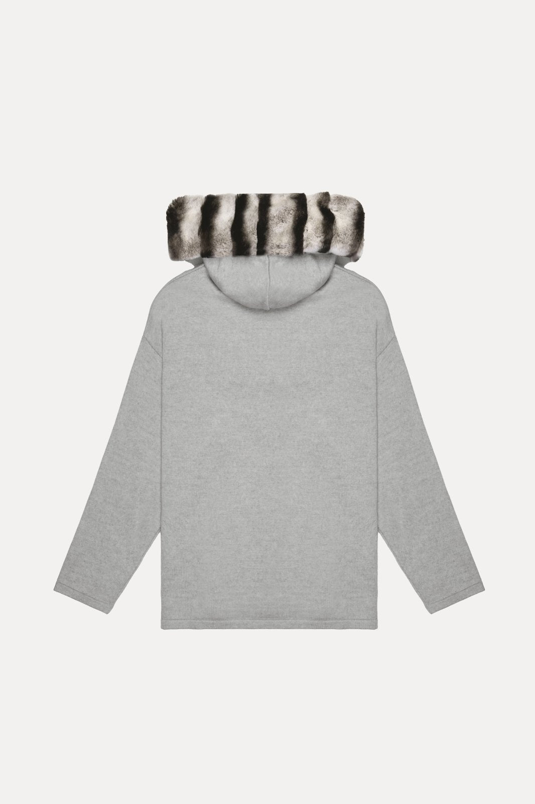 Silver Grey Wool Knit Set - ADAMO