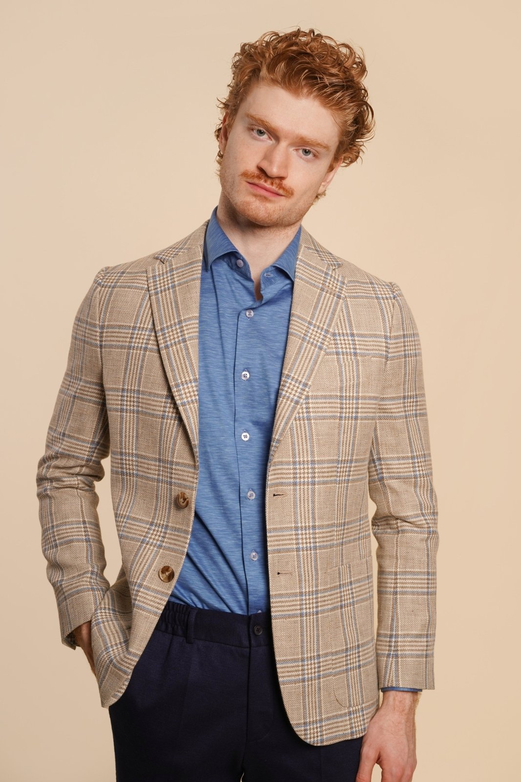 Stratford Checkmate Blazer - ADAMO