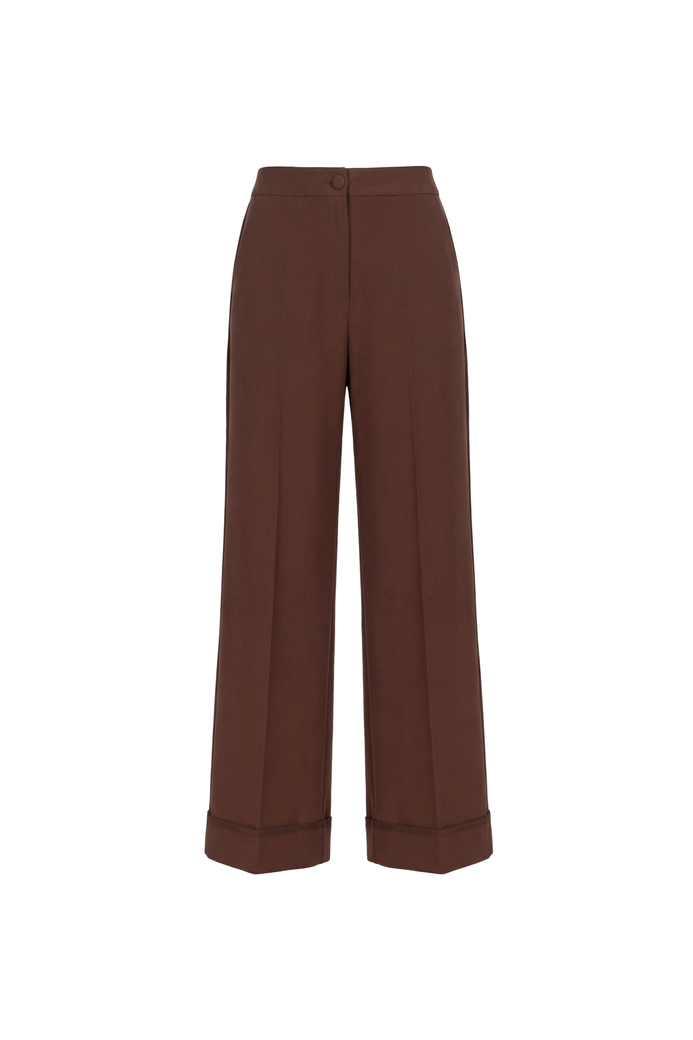 The Espresso Architectural Ruffle Suit - ADAMO