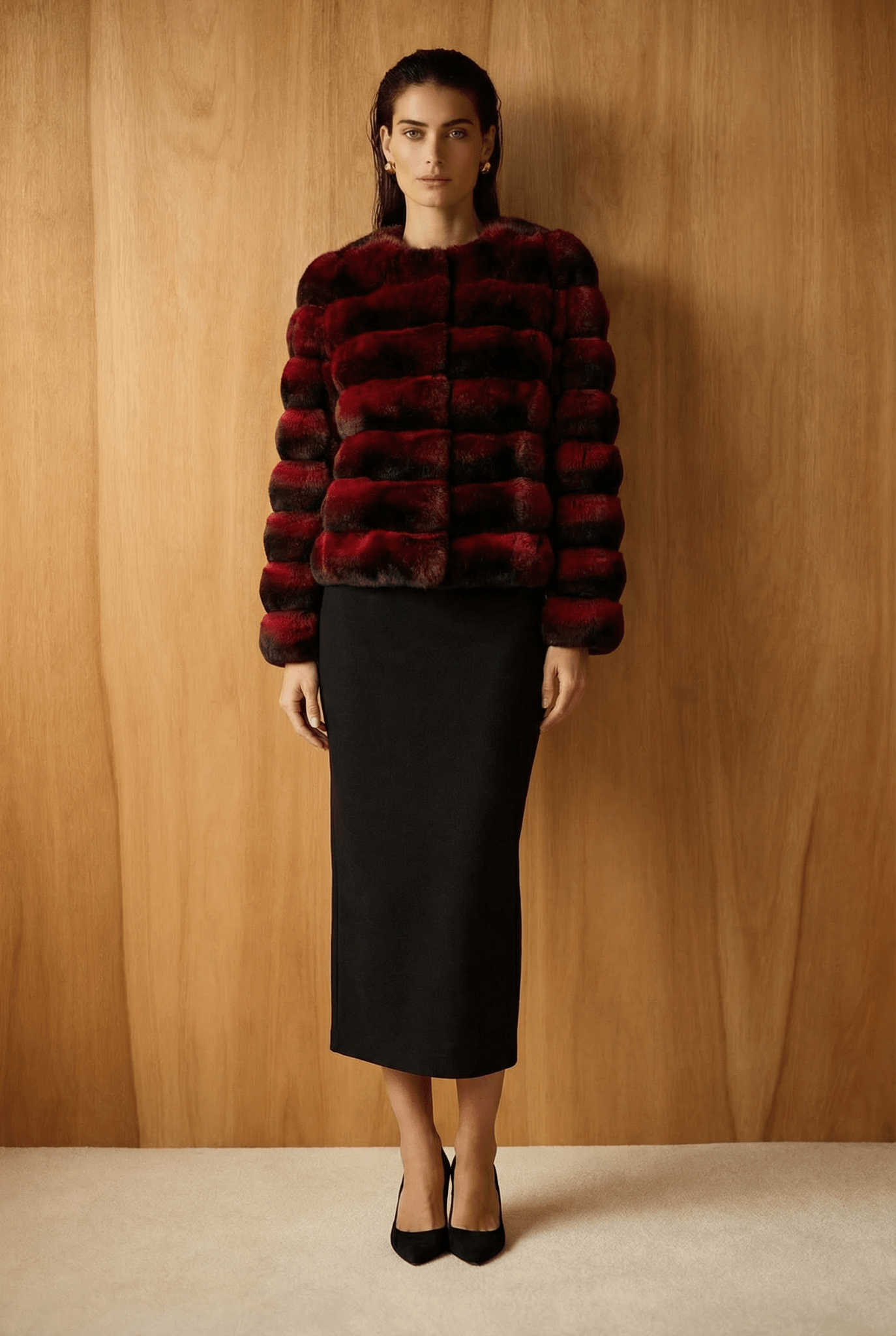 The Sovereign Chinchilla Coat - ADAMO