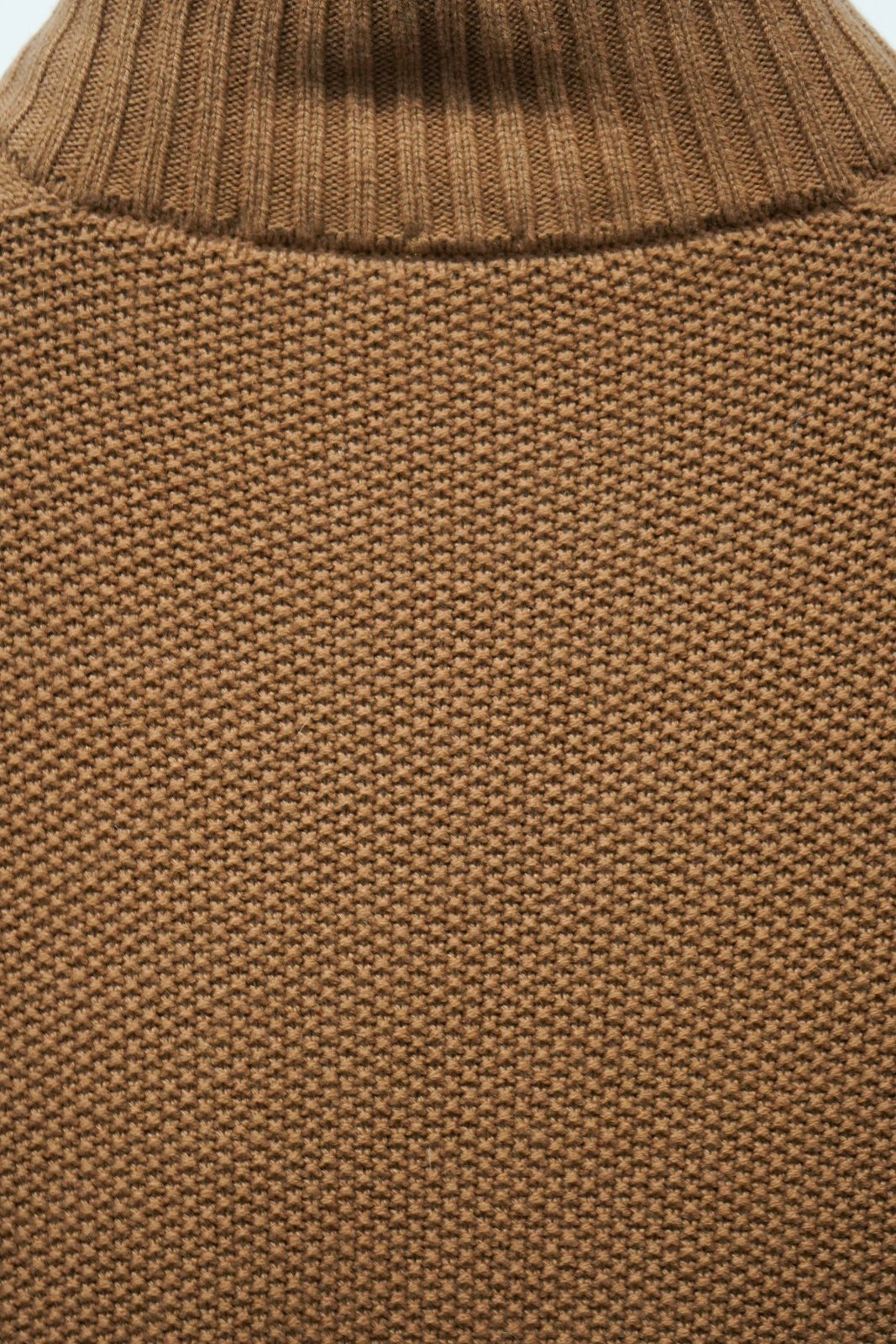 Tobacco Cashmere Knit Sweater - ADAMO