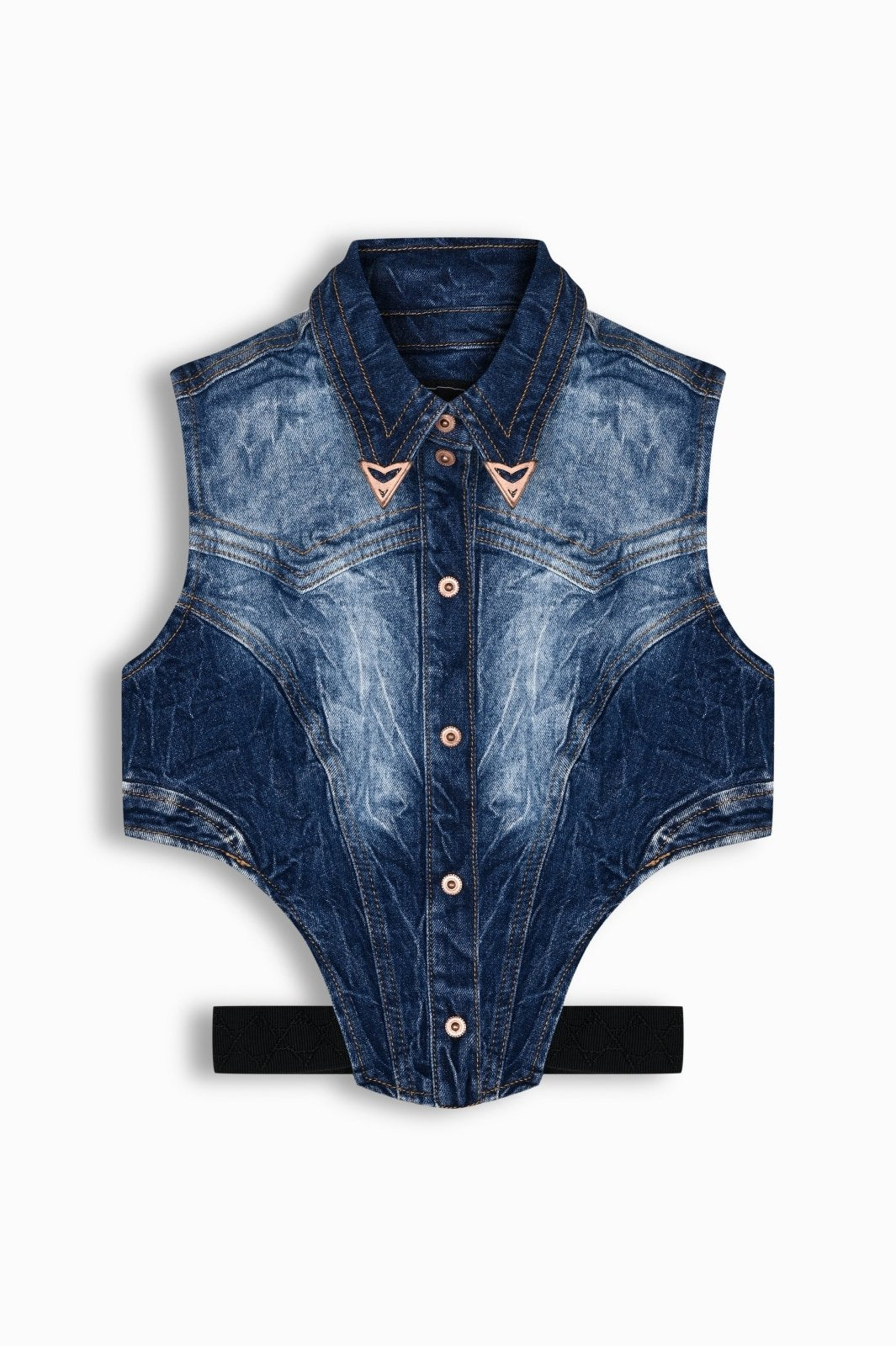 Urban Rebel Denim Vest - ADAMO