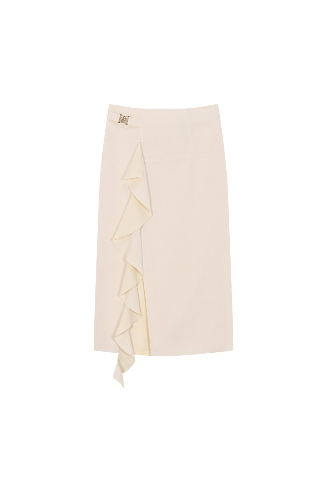 Versailles Cream Pencil Skirt - ADAMO