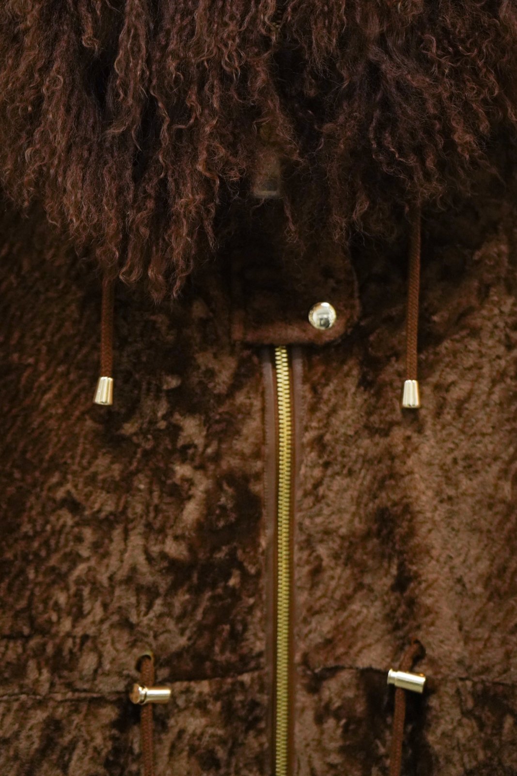 Whisky Astragan Fur Parka - ADAMO