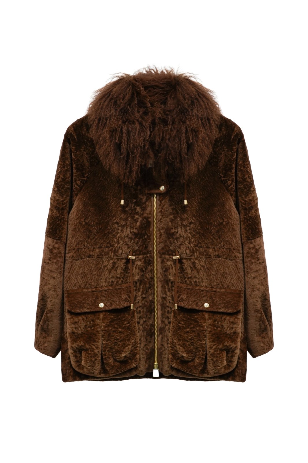 Whisky Astragan Fur Parka - ADAMO