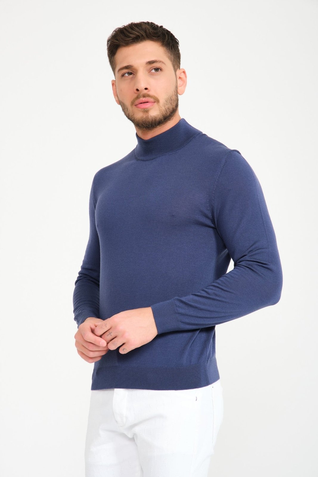 Wool Knit Sweater - ADAMO