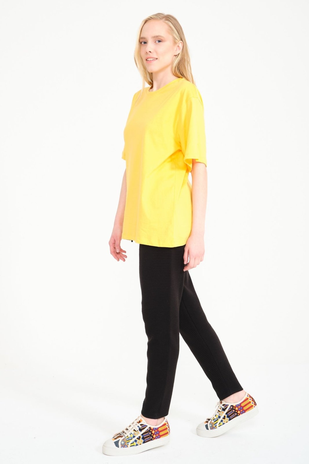 Yellow Oversize T-Shirt - ADAMO