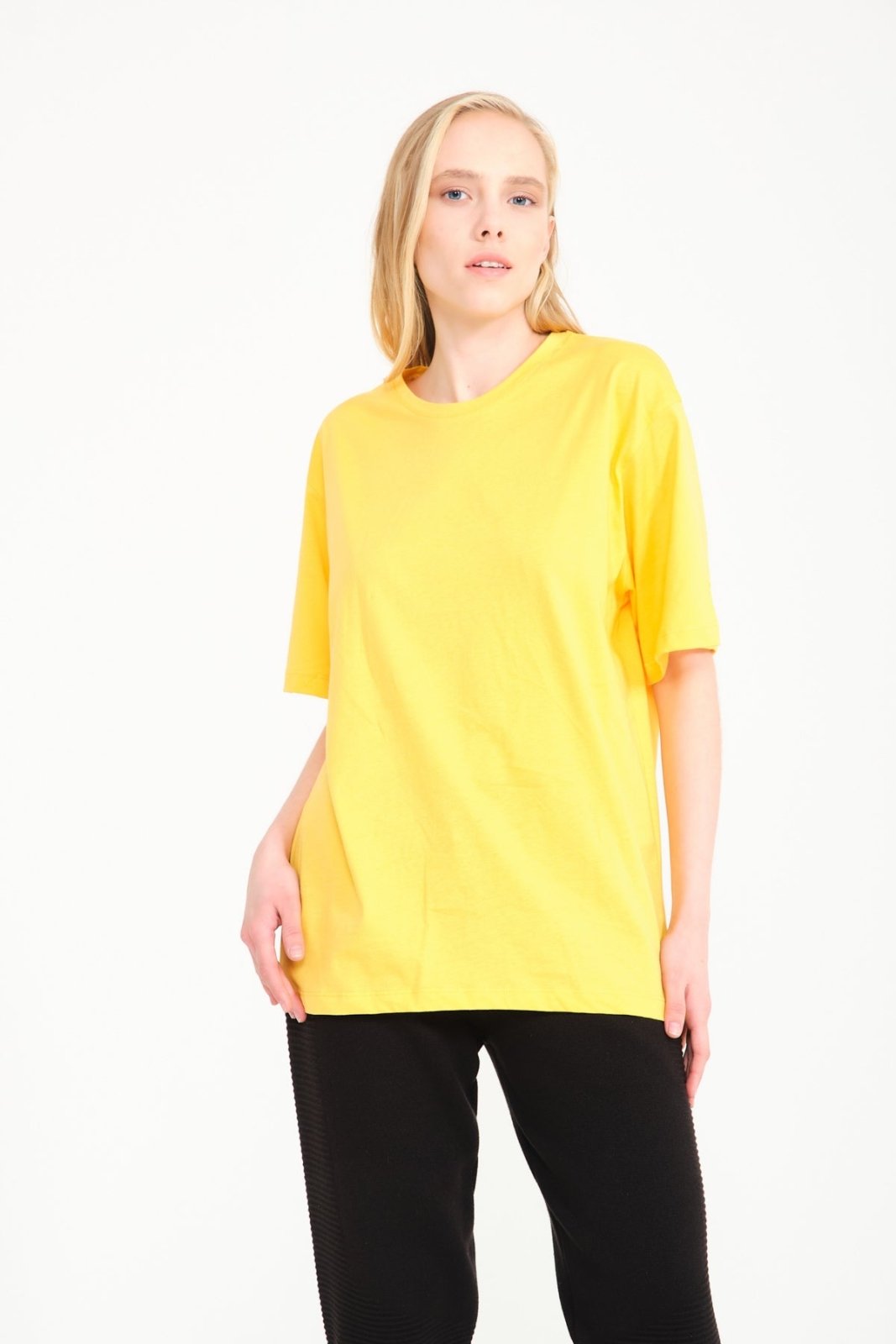 Yellow Oversize T-Shirt - ADAMO