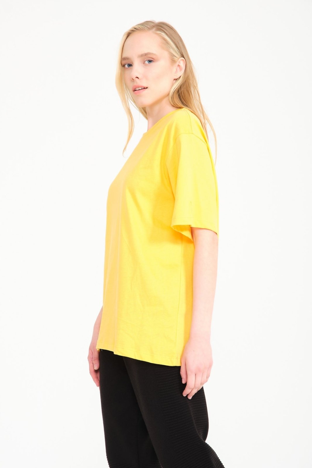 Yellow Oversize T-Shirt - ADAMO