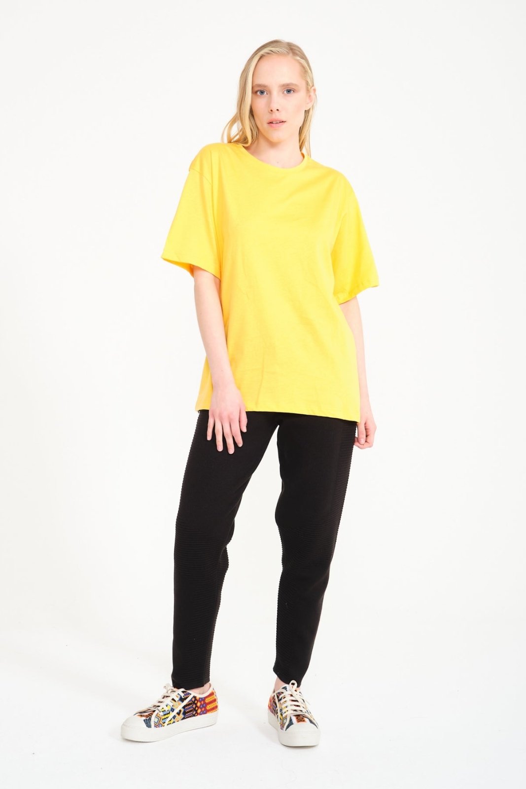 Yellow Oversize T-Shirt - ADAMO