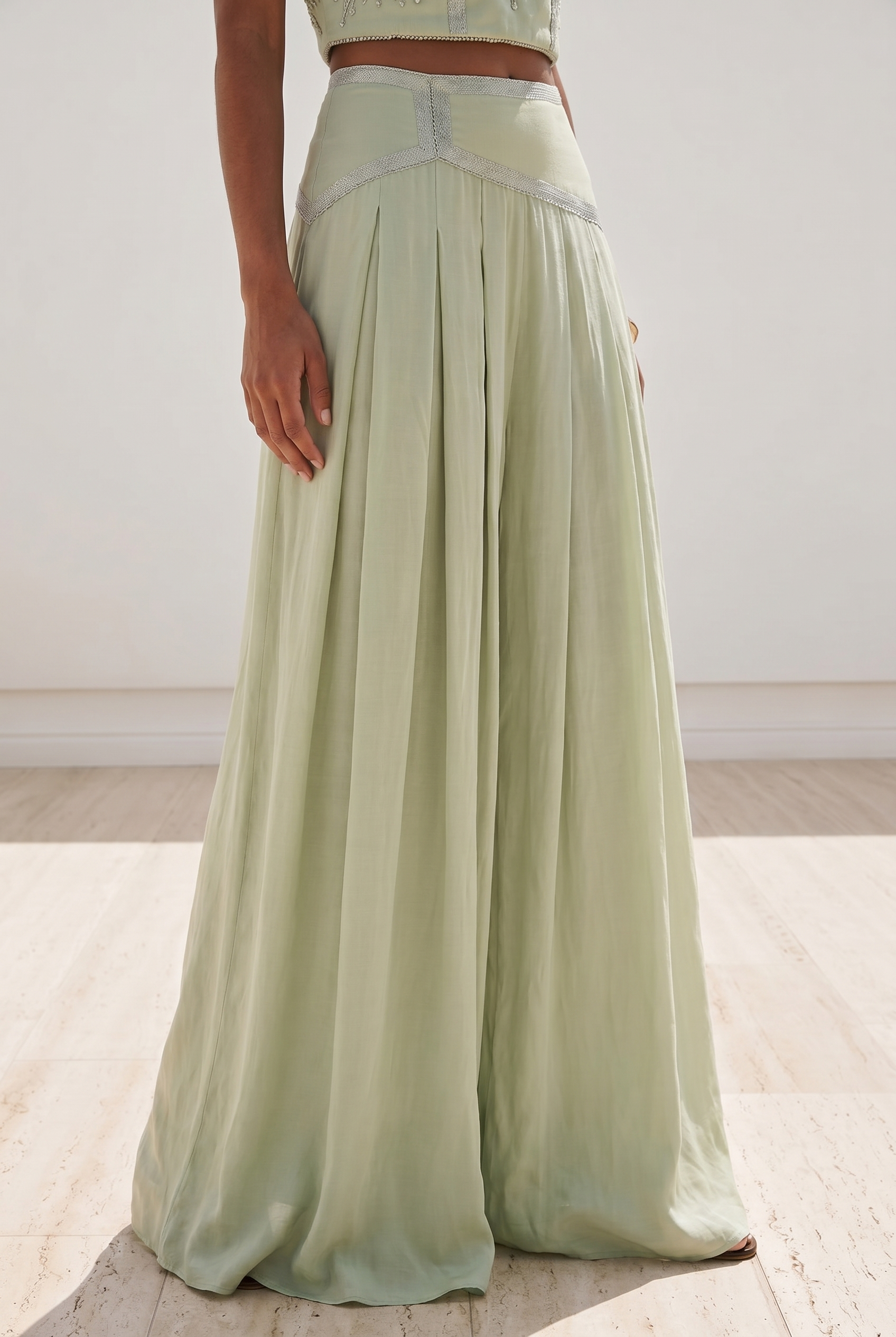 Elara Fluid Palazzo Trousers