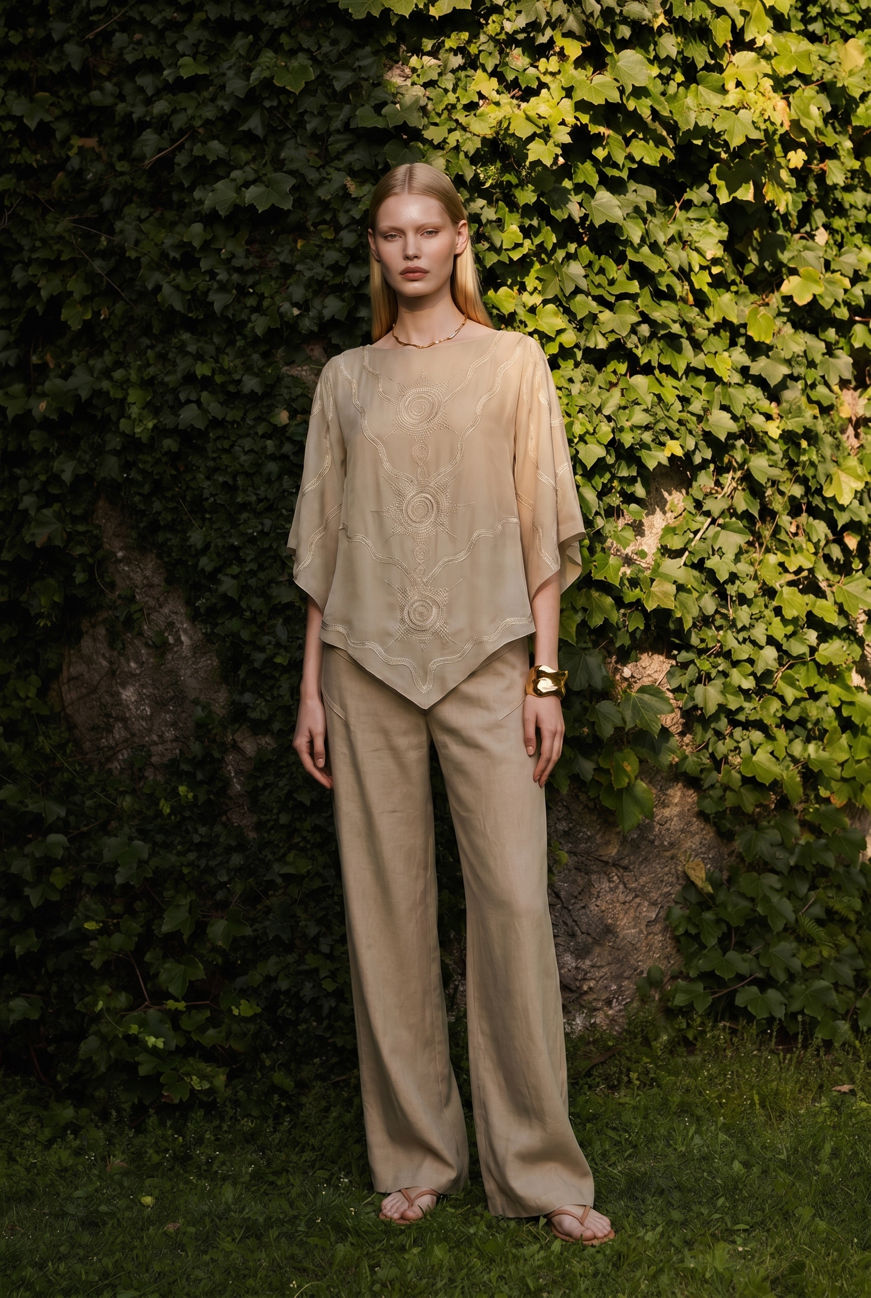 Serapha Embroidered Kaftan