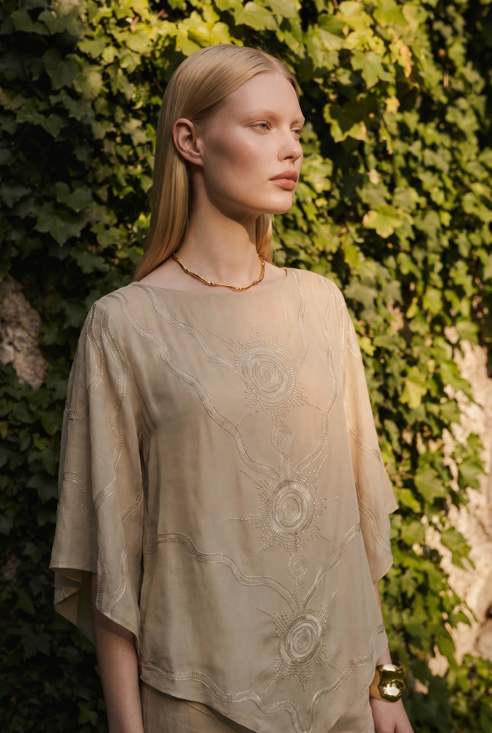 Serapha Embroidered Kaftan