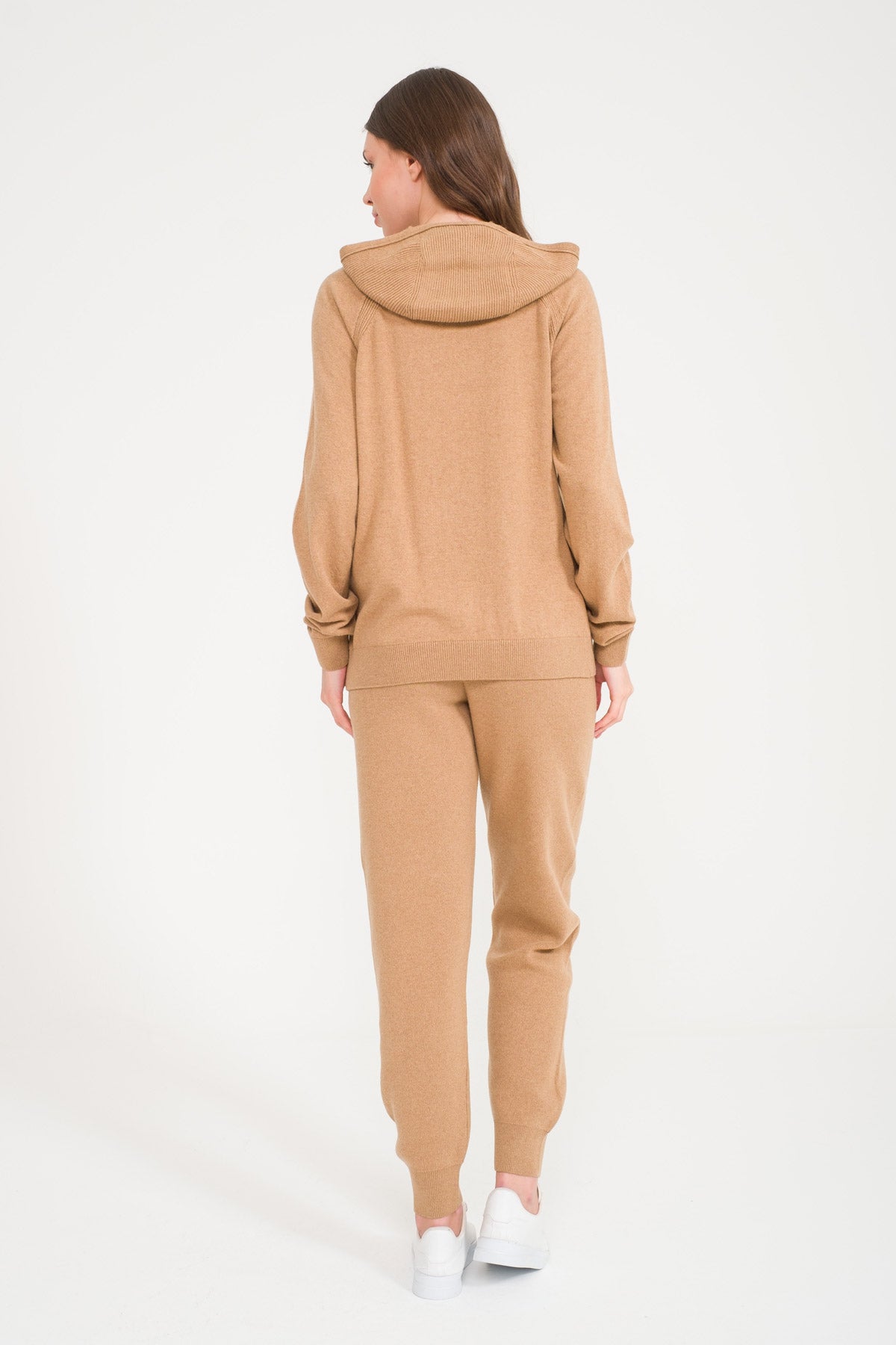 Camel Knit Sweater & Pants Set