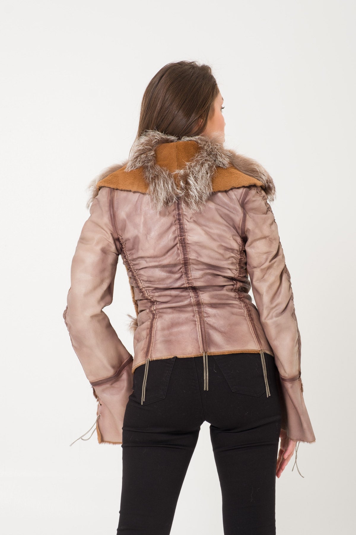 Kangaroo hot sale leather jacket