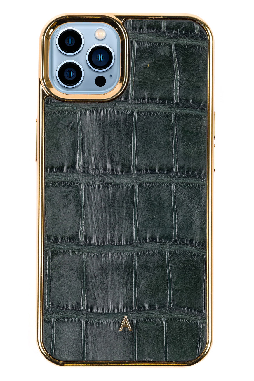 Green Crocodile iPhone 13 / 13 Pro Case